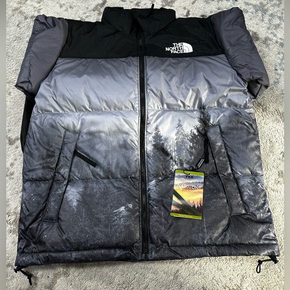 THE NORTH FACE 1996 Collection FW23 Down Jacket Unisex Black Mens Extra Large - Picture 2 of 8